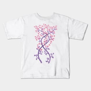 Fantasy flower vine Kids T-Shirt